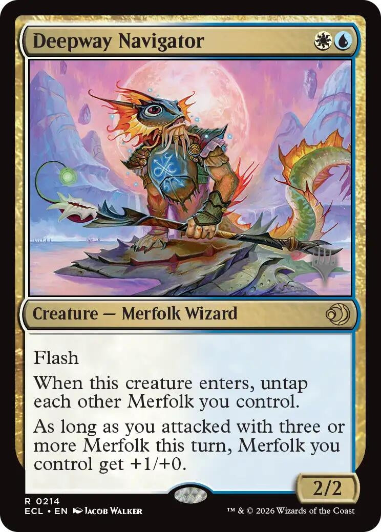 Image for Deepway Navigator (214) (PPECL) - Magic: The Gathering