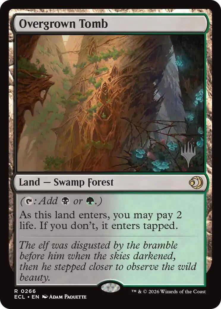 Image for Overgrown Tomb (266) (PPECL) - Magic: The Gathering
