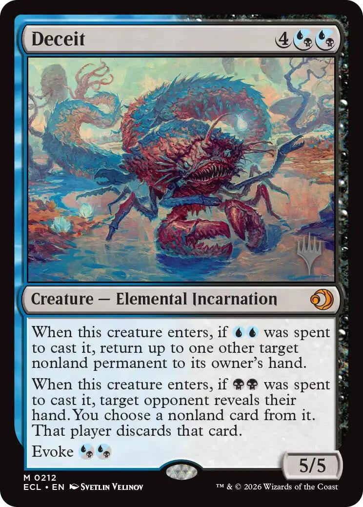 Image for Deceit (212) (PPECL) - Magic: The Gathering