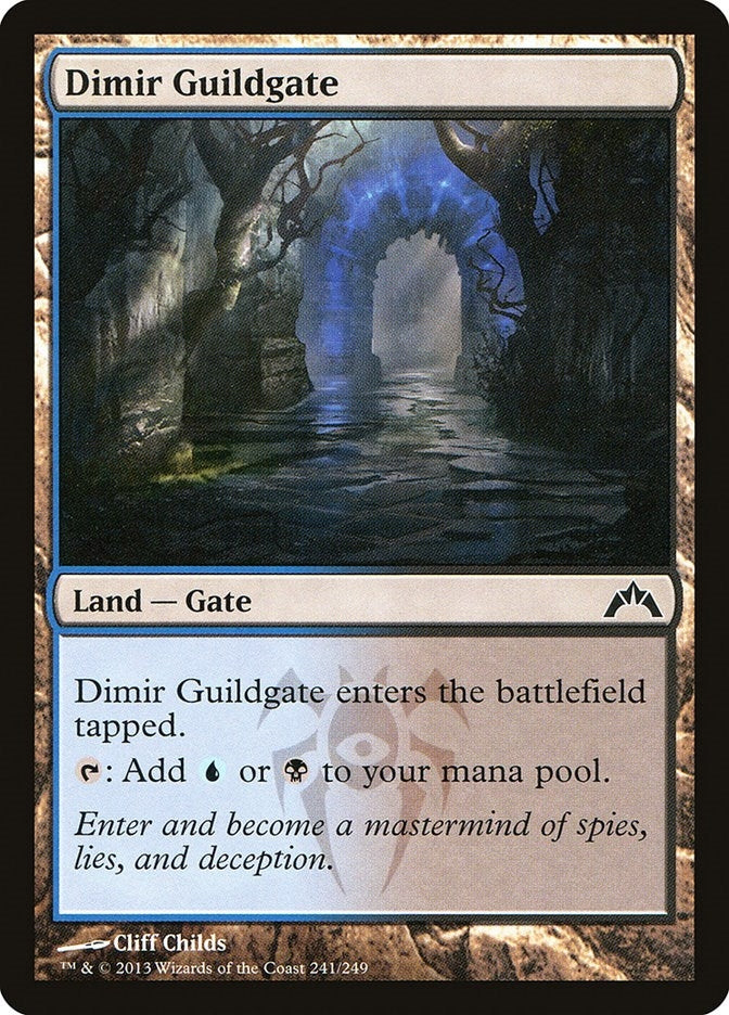 Dimir Guildgate (241) (GTC)