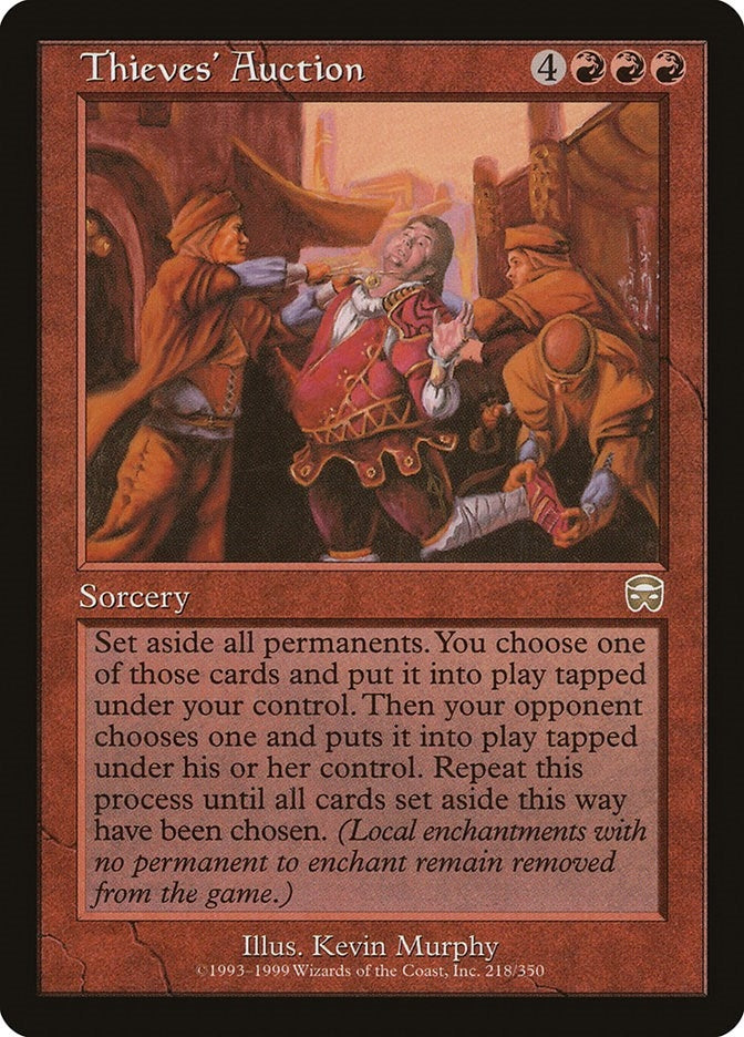 Thieves' Auction (218) (MMQ) Japanese