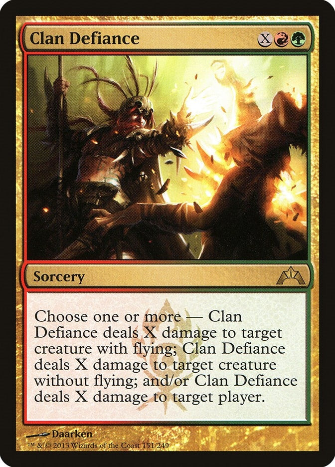 Clan Defiance (151) (GTC) Japanese