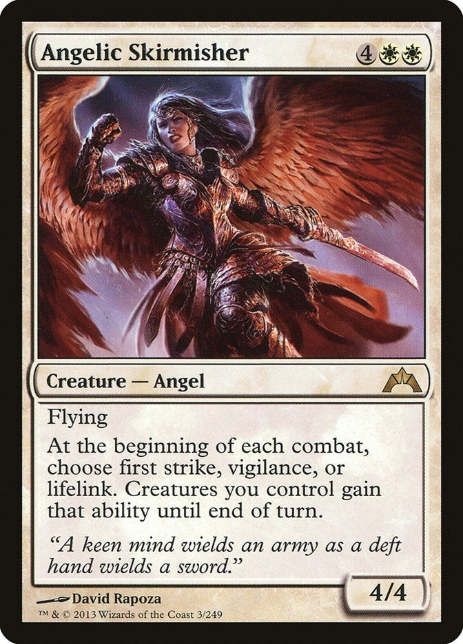 Angelic Skirmisher (3) (GTC) Japanese
