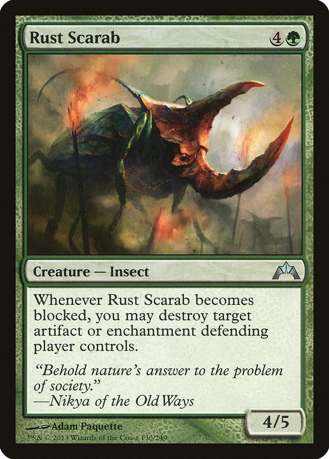Rust Scarab (130) (GTC)