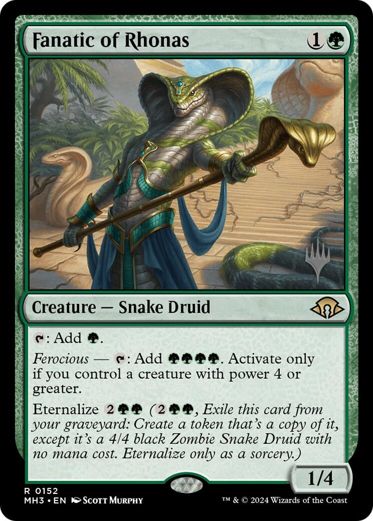 Image for Fanatic of Rhonas (152) (PPECL) - Magic: The Gathering