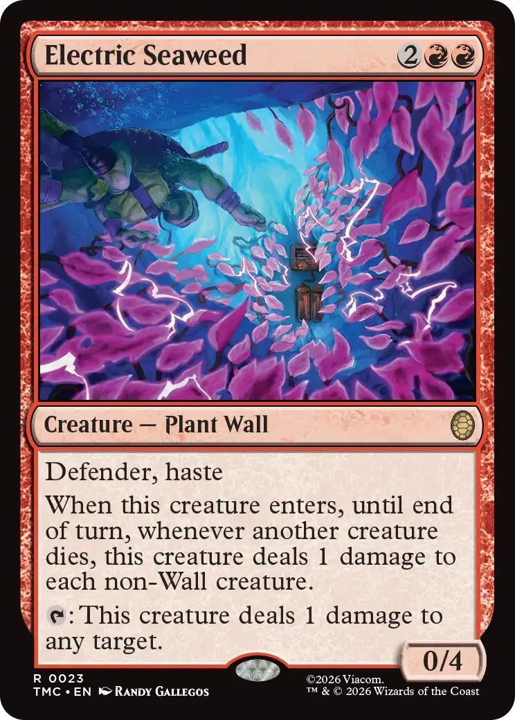 Image for Electric Seaweed (23) (TMC) - Magic: The Gathering