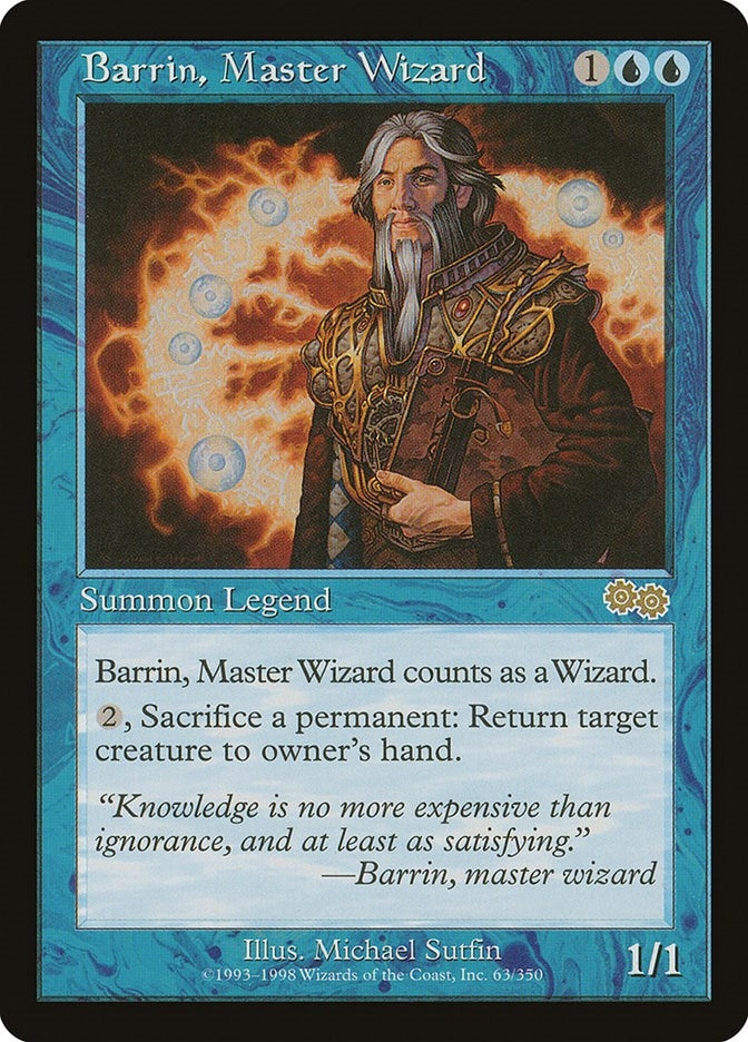 Barrin, Master Wizard (63) (USG) Japanese