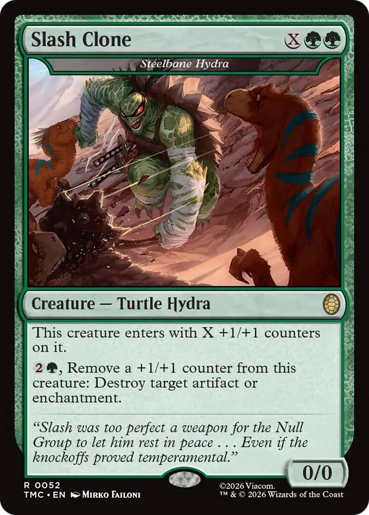 Image for Slash Clone - Steelbane Hydra (52) (TMC) - Magic: The Gathering