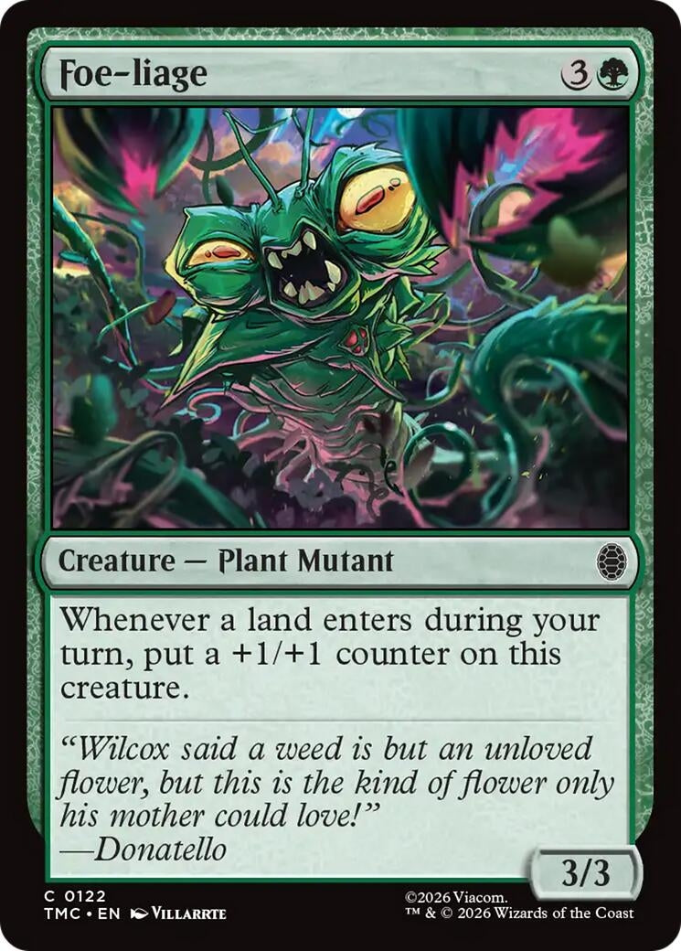 Image for Foe-liage (122) (TMC) - Magic: The Gathering