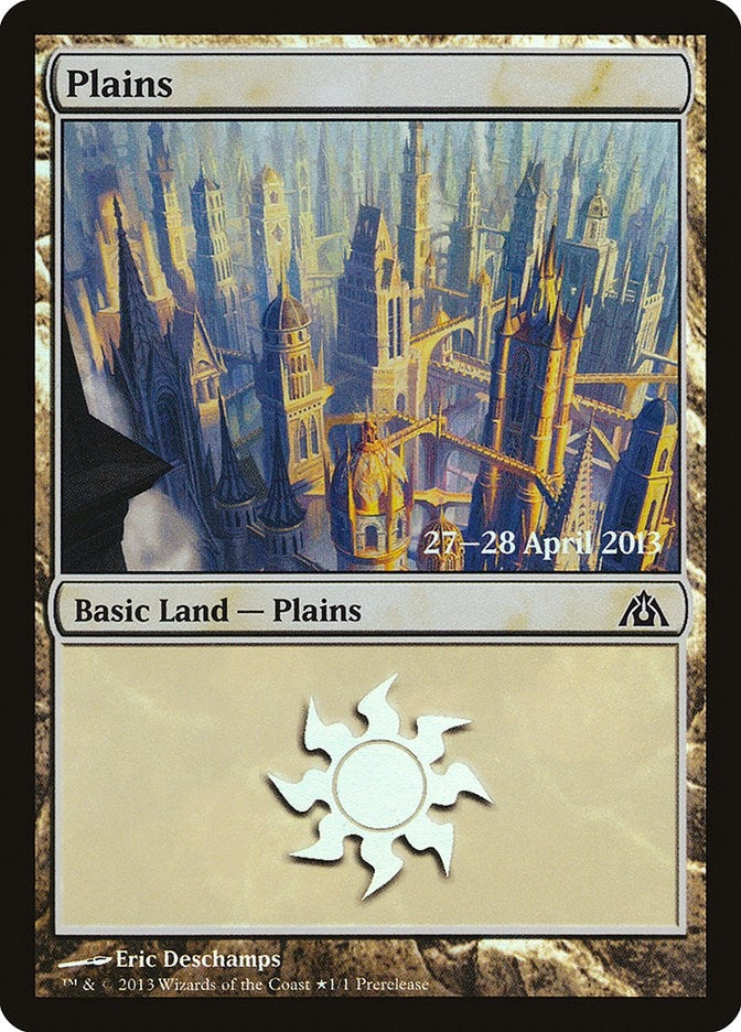 Plains (Dragon's Maze) (1) (PRE) Japanese