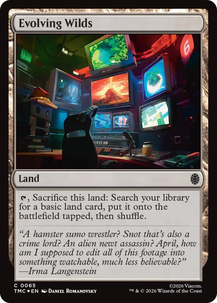 Image for Evolving Wilds (Surge Foil) (65) (TMC) - Magic: The Gathering