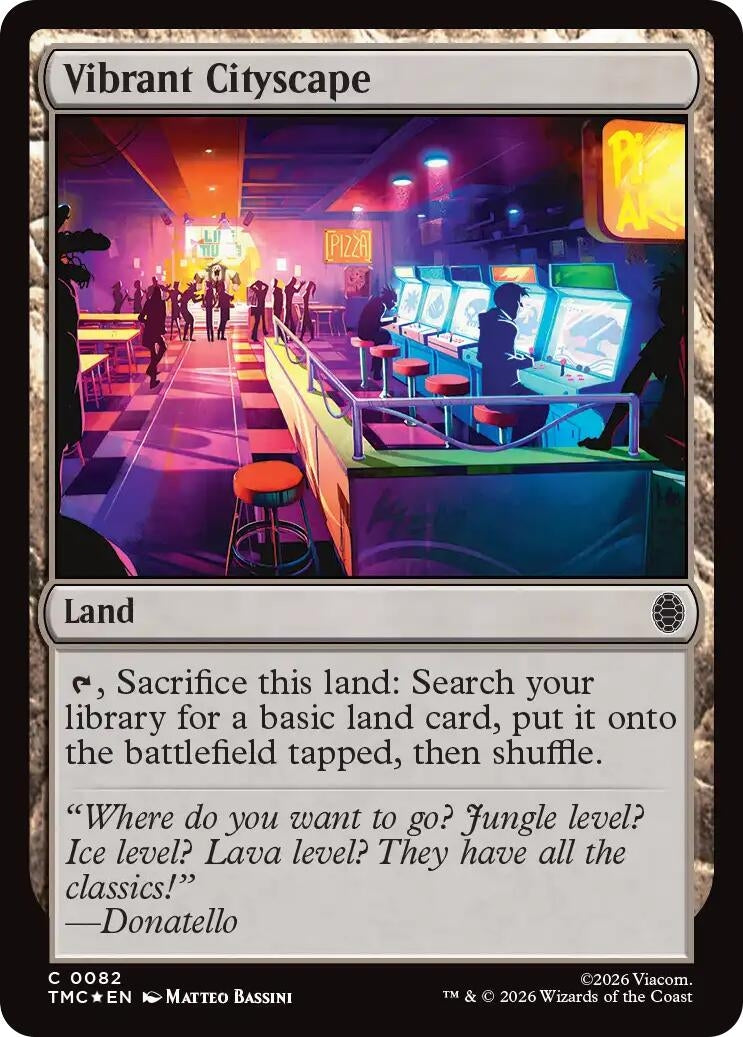 Image for Vibrant Cityscape (Surge Foil) (82) (TMC) - Magic: The Gathering