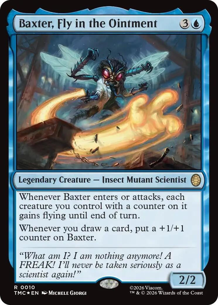 Image for Baxter, Fly in the Ointment (Surge Foil) (10) (TMC) - Magic: The Gathering