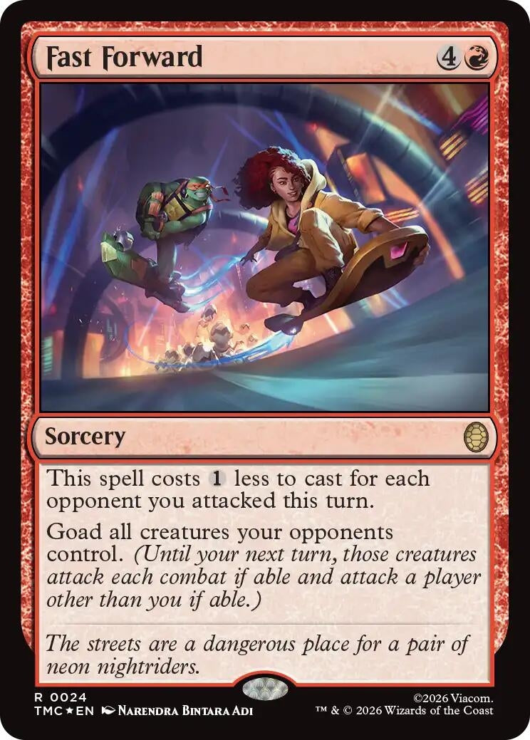 Image for Fast Forward (Surge Foil) (24) (TMC) - Magic: The Gathering