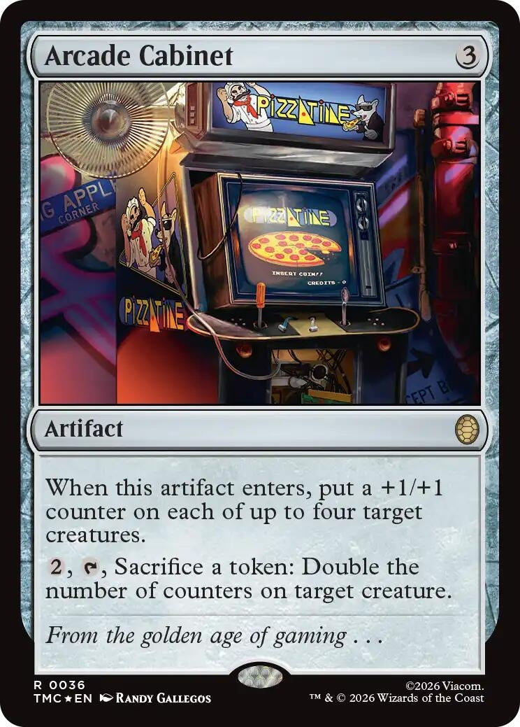 Image for Arcade Cabinet (Surge Foil) (36) (TMC) - Magic: The Gathering