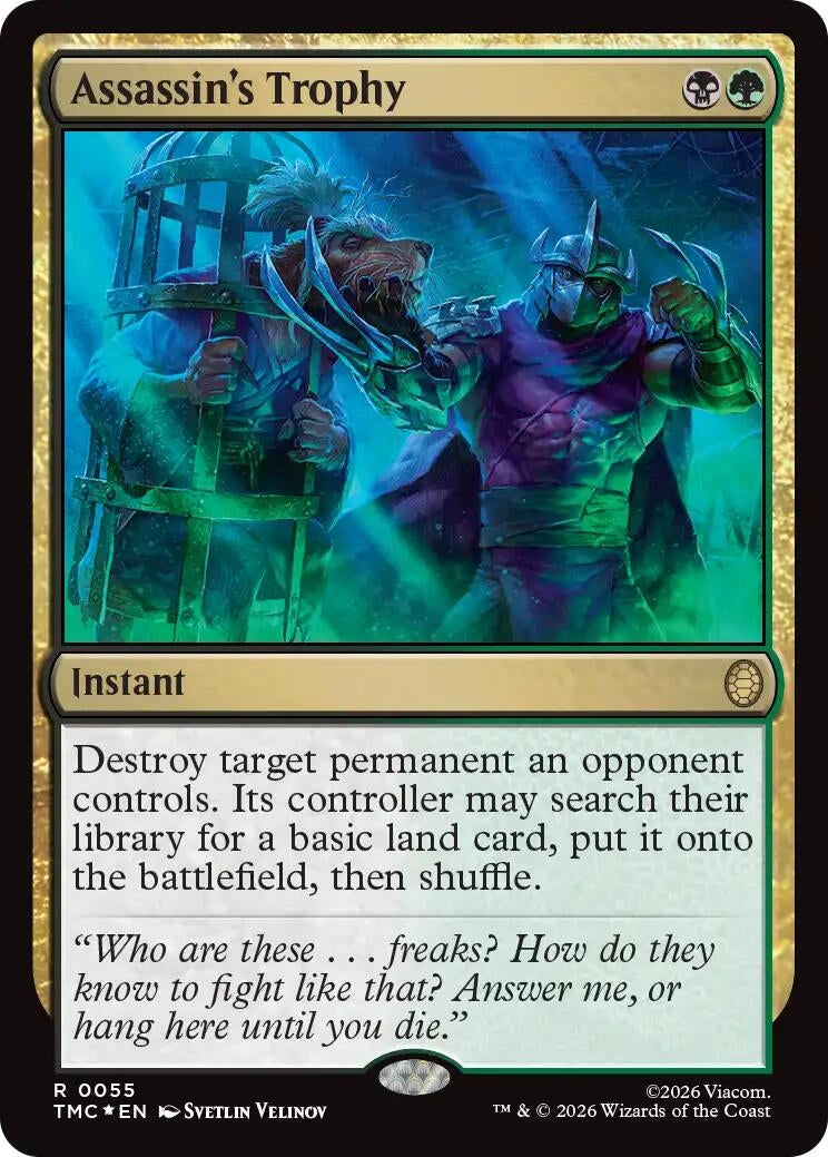 Image for Assassin's Trophy (Surge Foil) (55) (TMC) - Magic: The Gathering