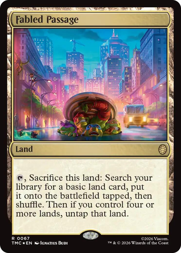 Image for Fabled Passage (Surge Foil) (67) (TMC) - Magic: The Gathering