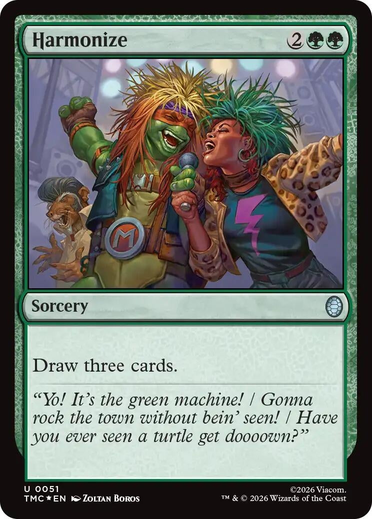 Image for Harmonize (Surge Foil) (51) (TMC) - Magic: The Gathering