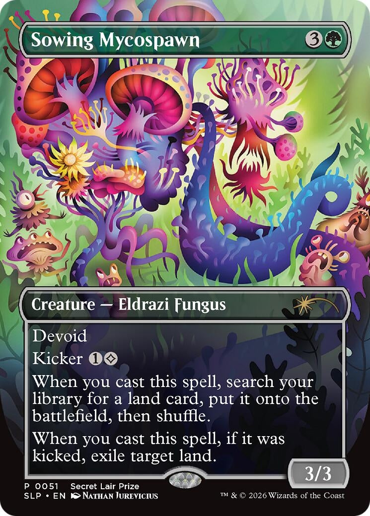 Image for Sowing Mycospawn (51) (SLP) - Magic: The Gathering