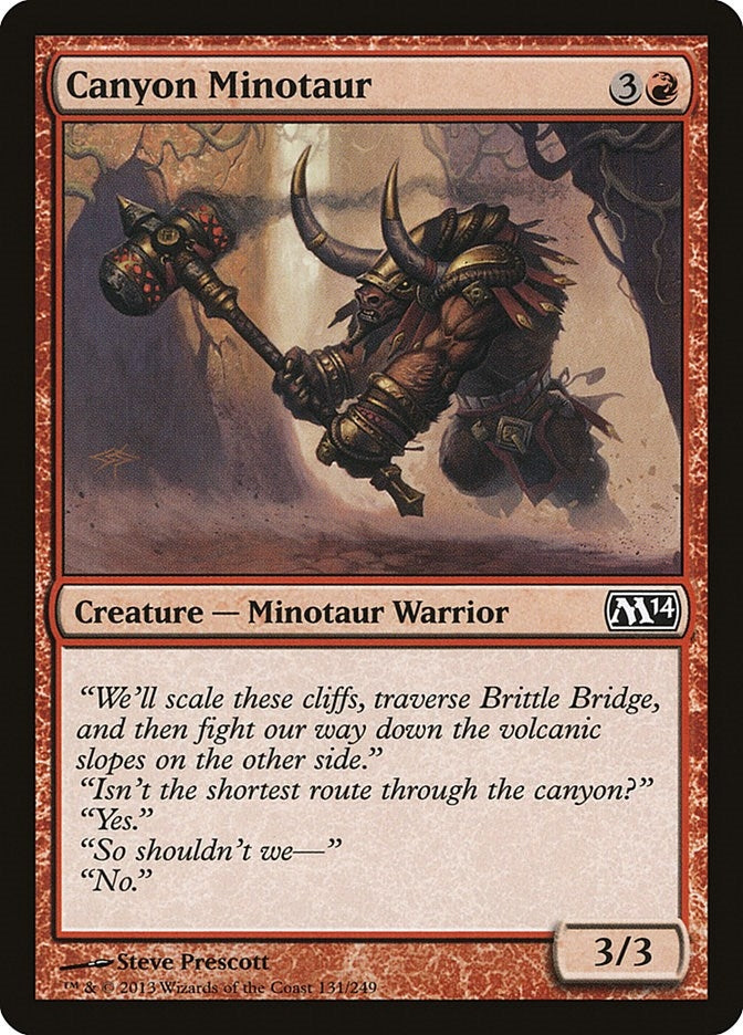 Canyon Minotaur (131) (M14)