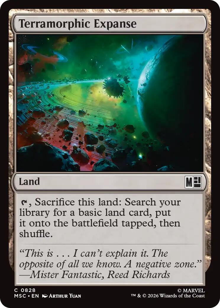 Image for Terramorphic Expanse (0828) (828) (MSC) - Magic: The Gathering