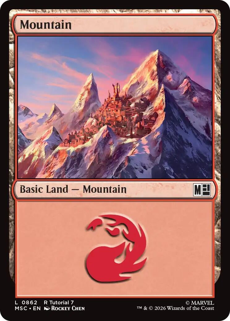 Image for Mountain (0862) (862) (MSC) - Magic: The Gathering