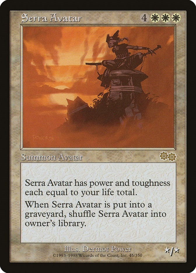 Serra Avatar (45) (USG) Japanese