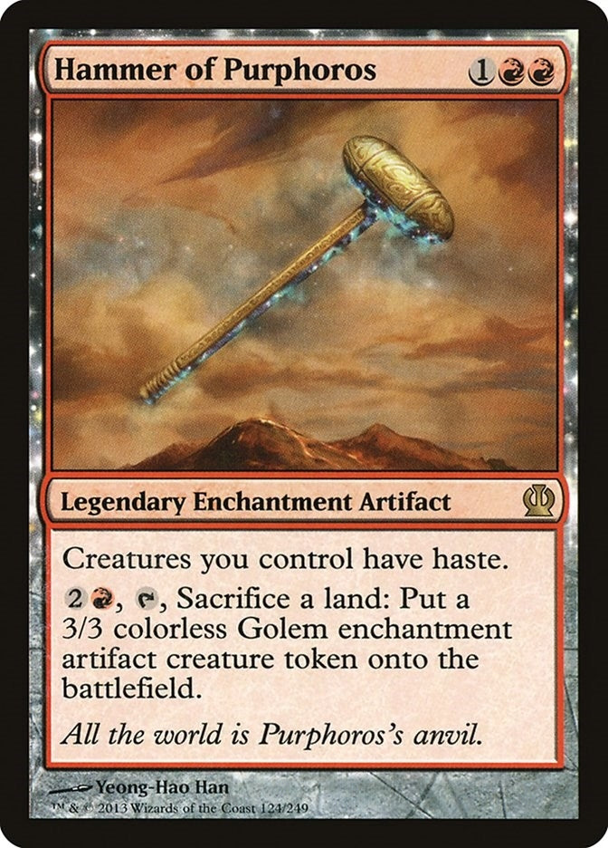Hammer of Purphoros (124) (THS) Japanese