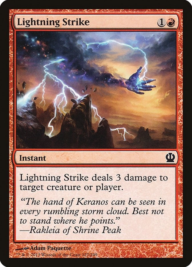 Lightning Strike (127) (THS) Japanese