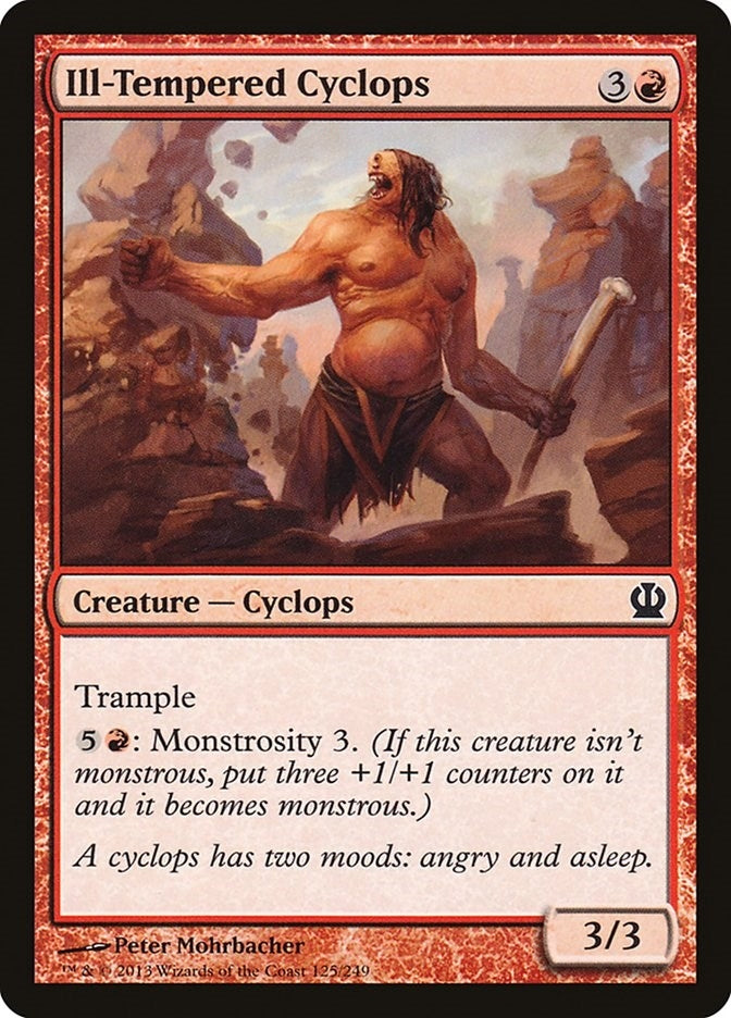 Ill-Tempered Cyclops (125) (THS) Japanese