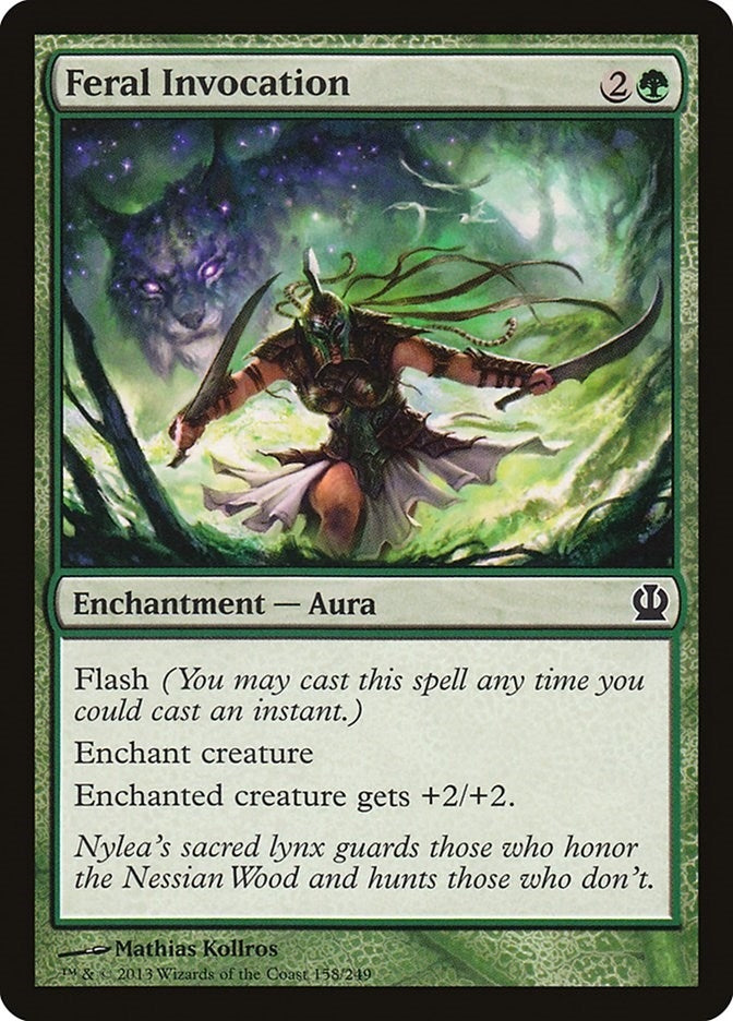 Feral Invocation (158) (THS) Japanese