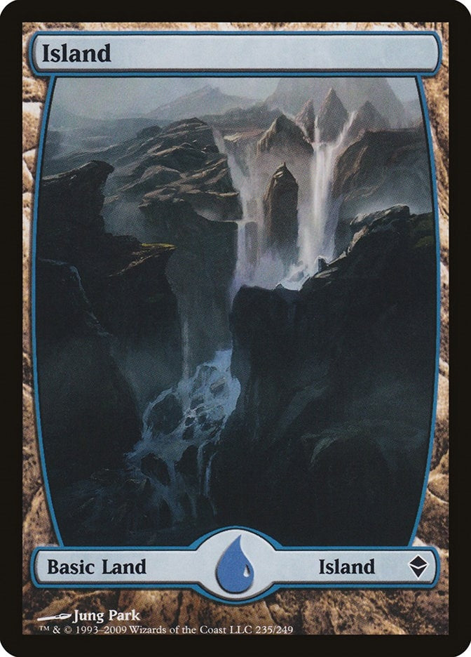 Island (235) - Full Art (235) (ZEN)
