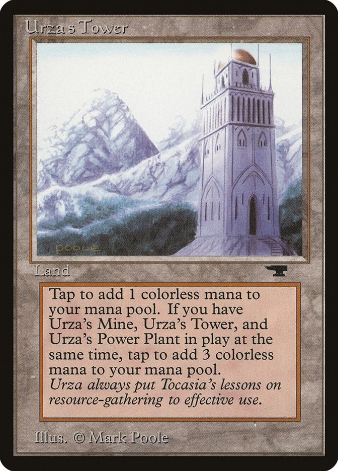 Image for Urza's Tower (Mountains) (ATQ) - Magic: The Gathering