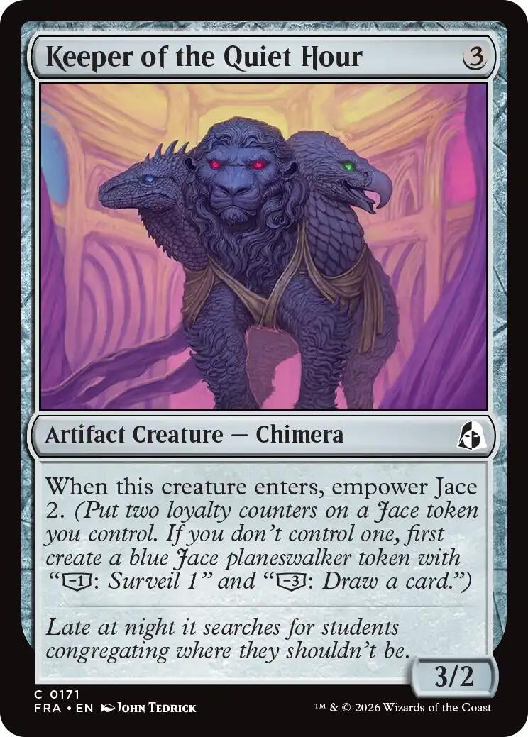 Image for Keeper of the Quiet Hour (171) (FRA) - Magic: The Gathering