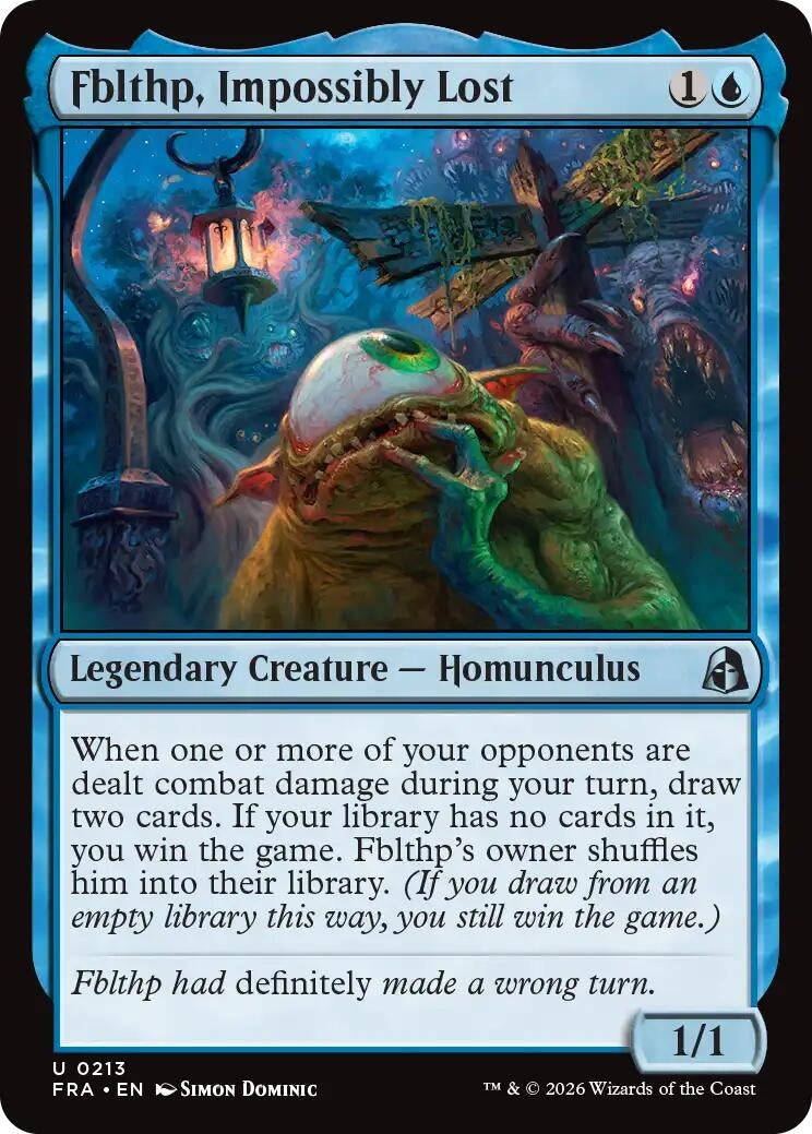 Image for Fblthp, Impossibly Lost (213) (FRA) - Magic: The Gathering