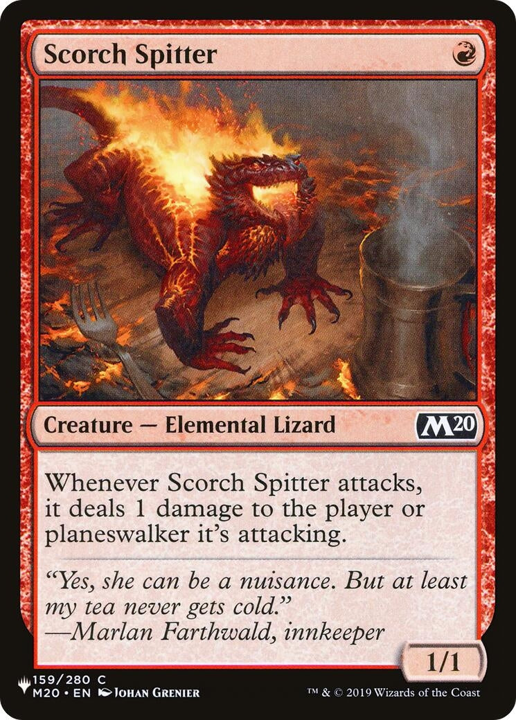 Scorch Spitter (159) (LIST)