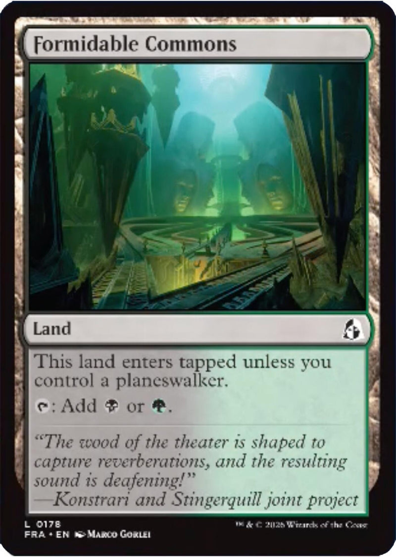 Image for Formidable Commons (178) (FRA) - Magic: The Gathering