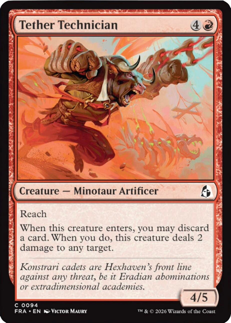 Image for Tether Technician (94) (FRA) - Magic: The Gathering