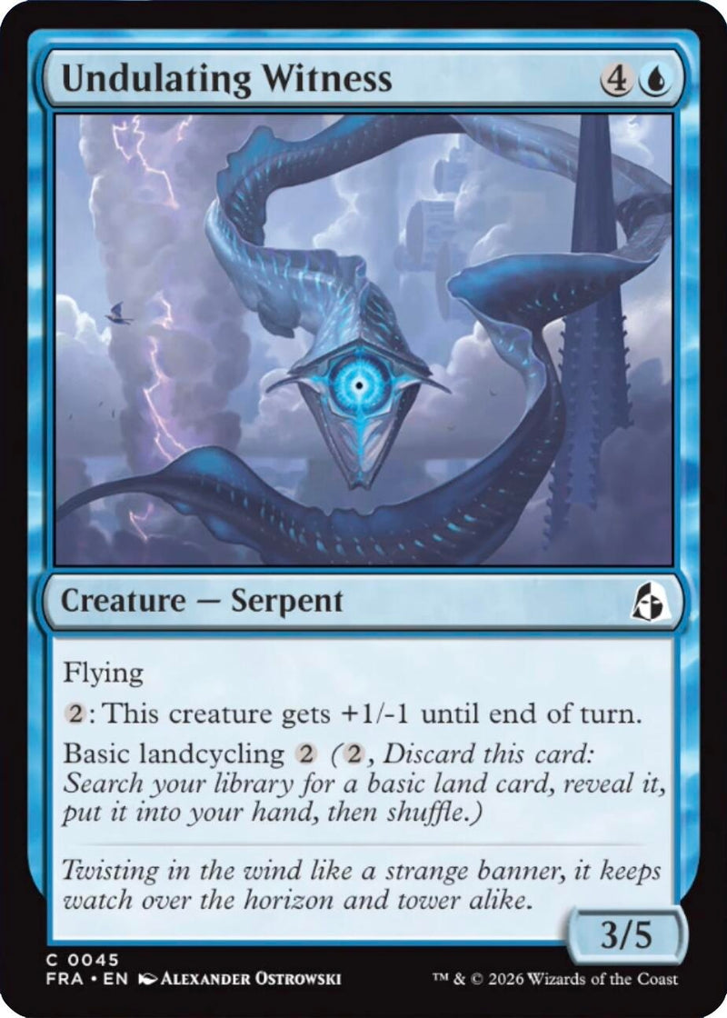 Image for Undulating Witness (45) (FRA) - Magic: The Gathering