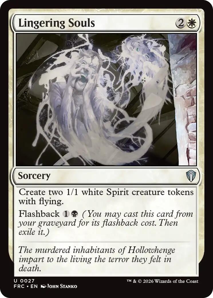 Image for Lingering Souls (27) (FRC) - Magic: The Gathering