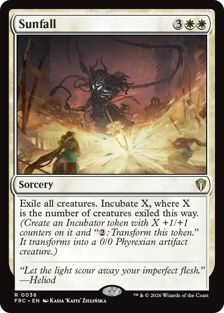 Image for Sunfall (36) (FRC) - Magic: The Gathering