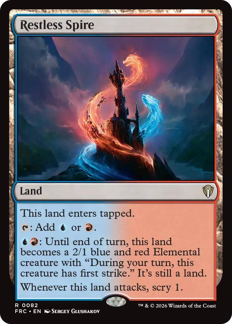 Image for Restless Spire (82) (FRC) - Magic: The Gathering