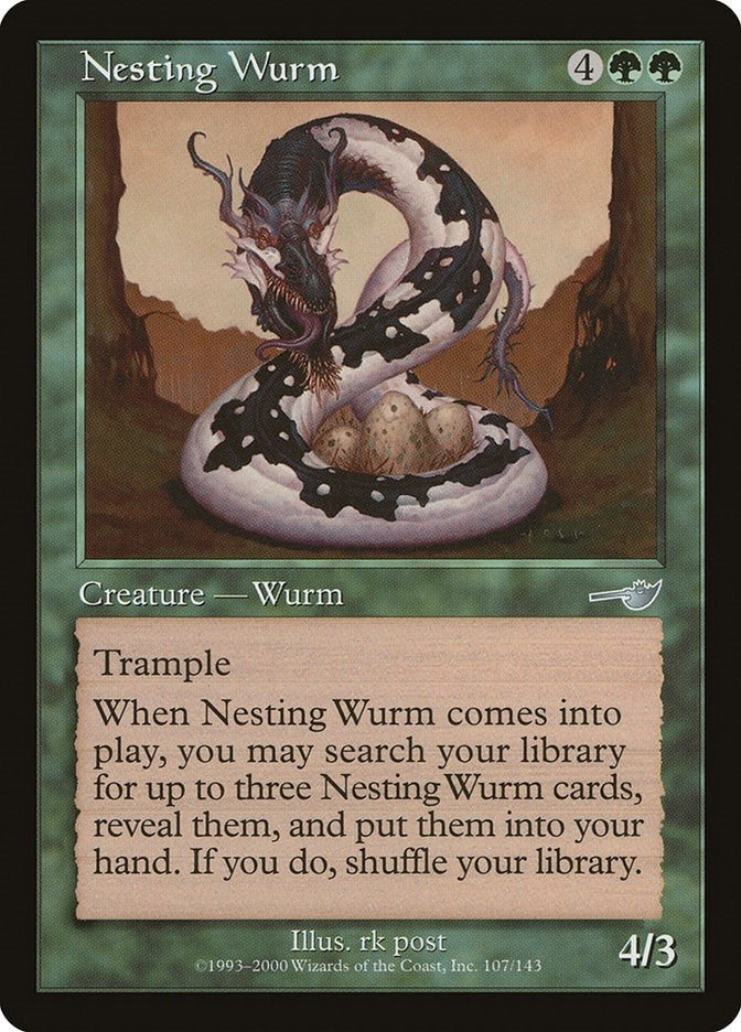 Nesting Wurm (107) (NMS) Japanese