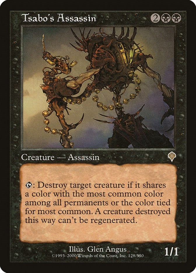 Tsabo's Assassin (128) (INV) Japanese