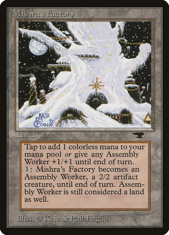 Image for Mishra's Factory (Winter) (ATQ) - Magic: The Gathering