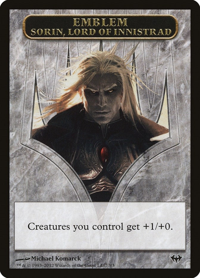 Emblem - Sorin, Lord of Innistrad (3) (DKA)
