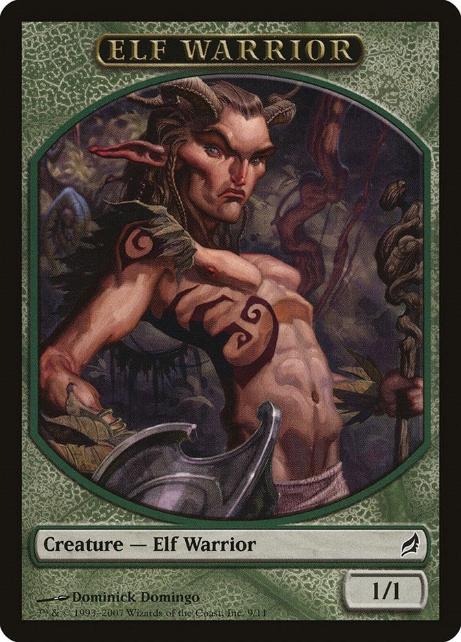 Image for Elf Warrior Token (9) (LRW) - Magic: The Gathering