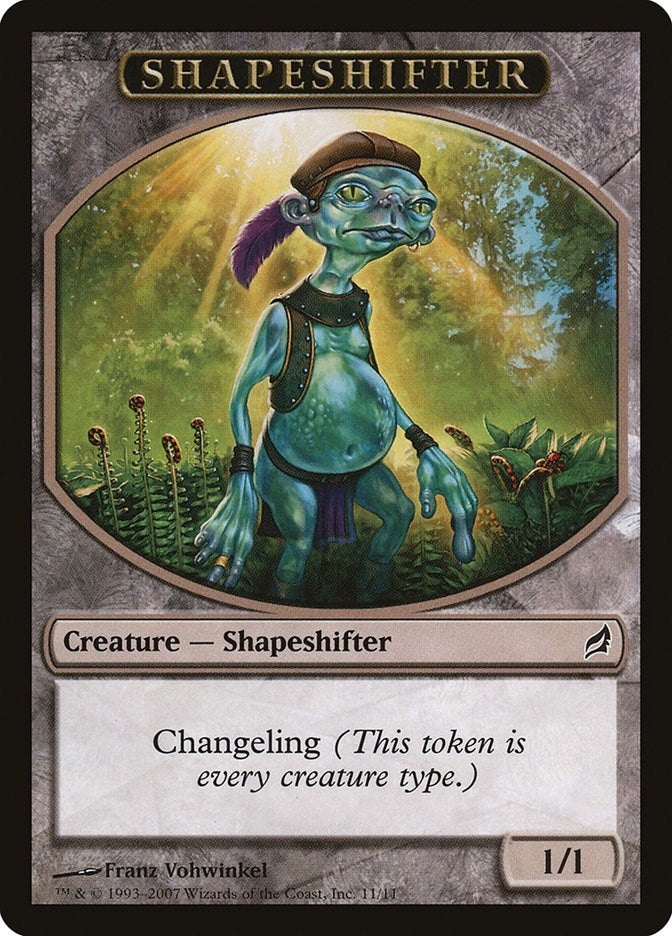 Image for Shapeshifter Token (11) (LRW) - Magic: The Gathering