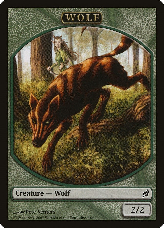 Image for Wolf Token (10) (LRW) - Magic: The Gathering