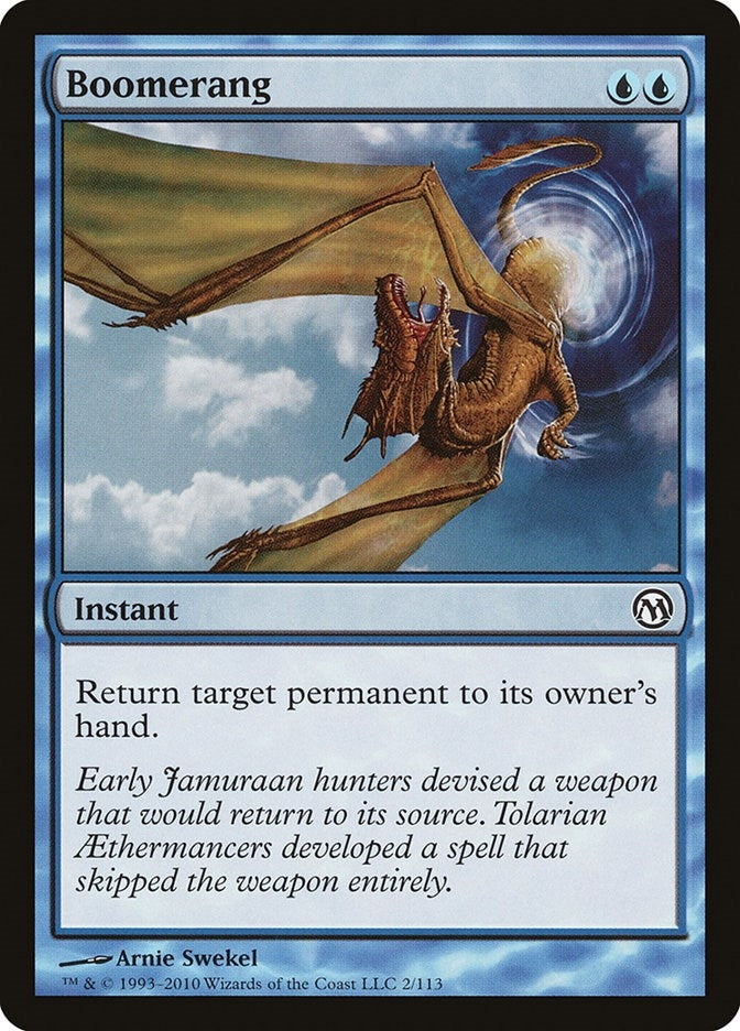 Image for Boomerang (2) (DPA) - Magic: The Gathering